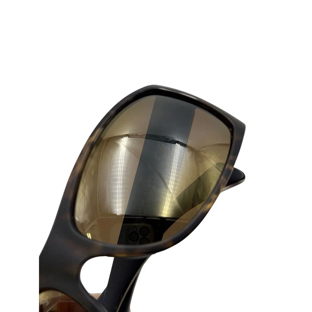 Maui Jim Equator Dark Tortoise Polarized Mirror HCL Bronze Sunglasses MJ848-10